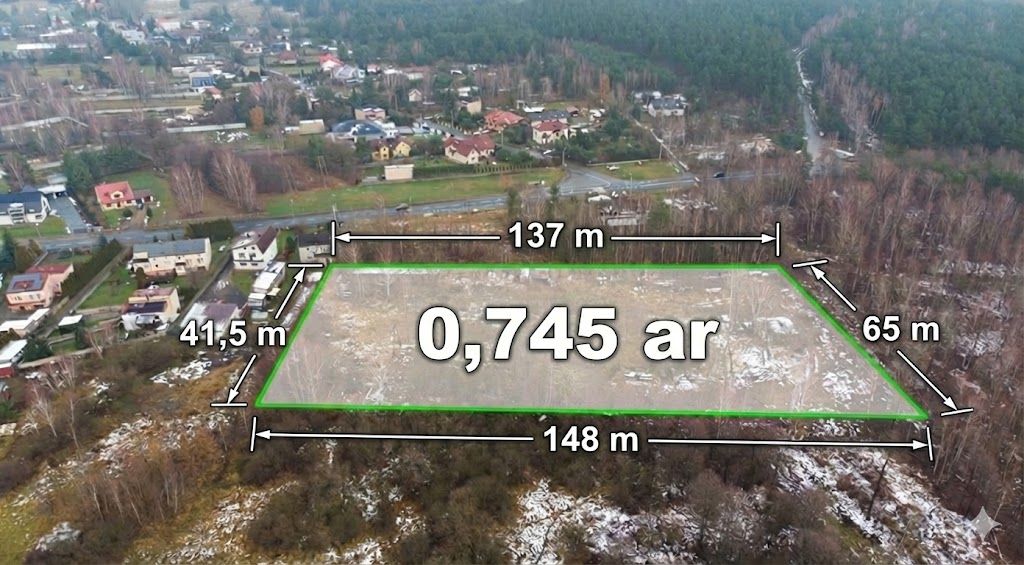 Plot near Jura | 7456 m² | Bugajska - Plot - Sale - Częstochowa, Błeszno